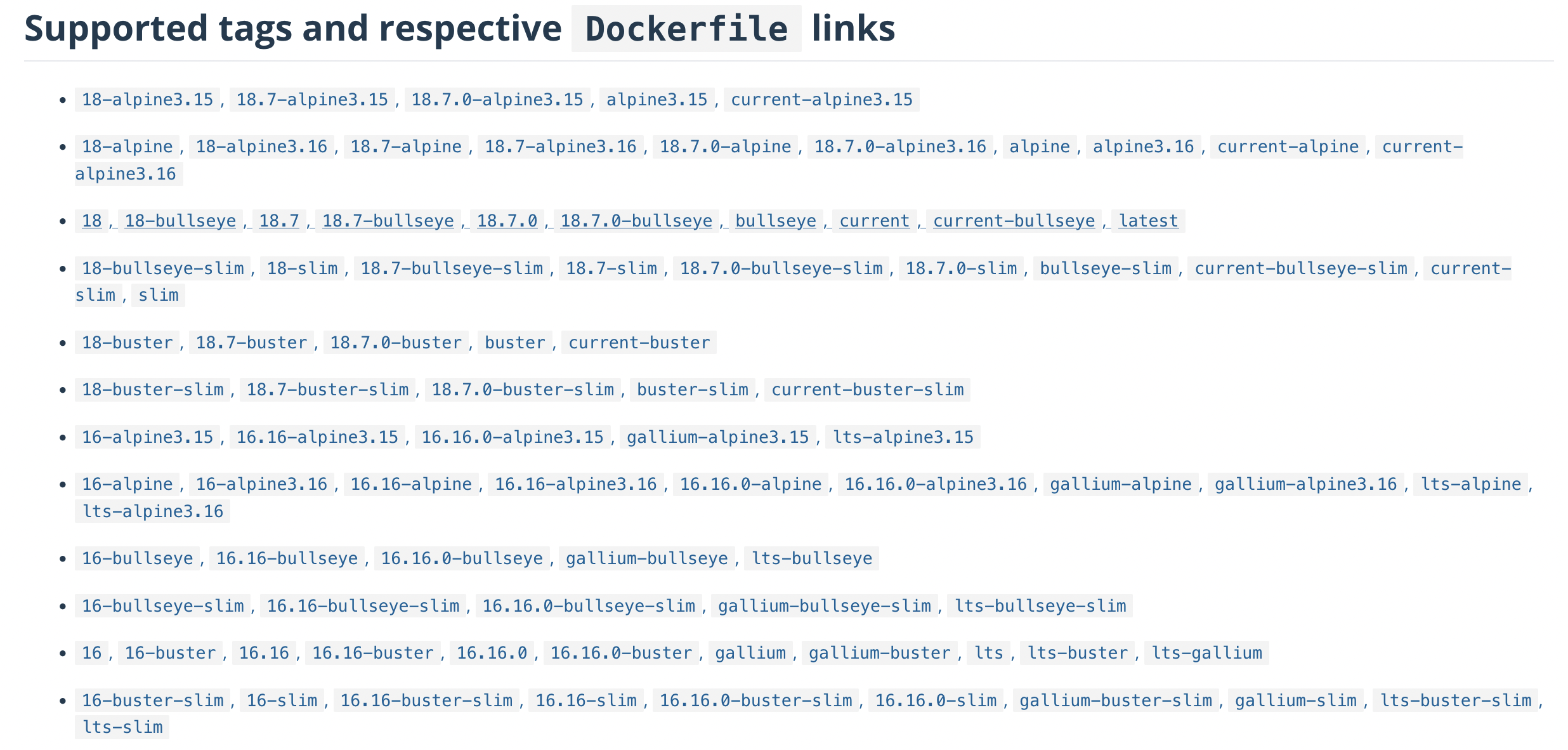 docker node tags example